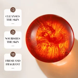 SADOER Sandalwood Essential Oil Soap Bar, highlighting cleansing, nourishing, and fragrant skin benefits.
