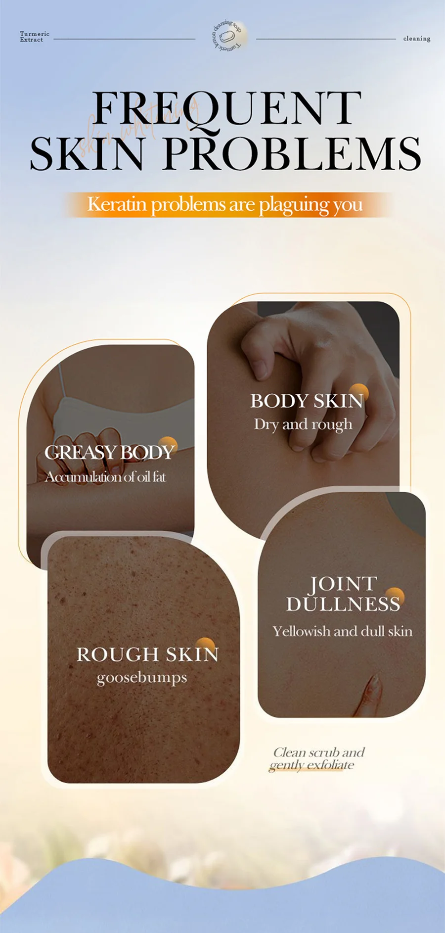SADOER Turmeric Soap Bar product information