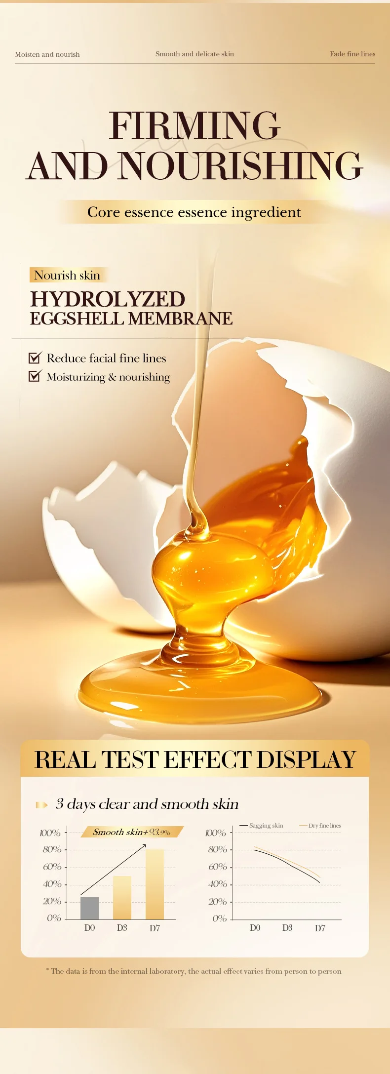SADOER Yeast Collagen Eggshell Veil Cream product information