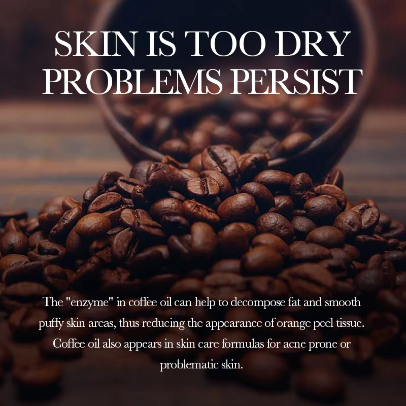 Roasted coffee beans highlighting the key ingredient for SADOER Coffee Hand Cream.