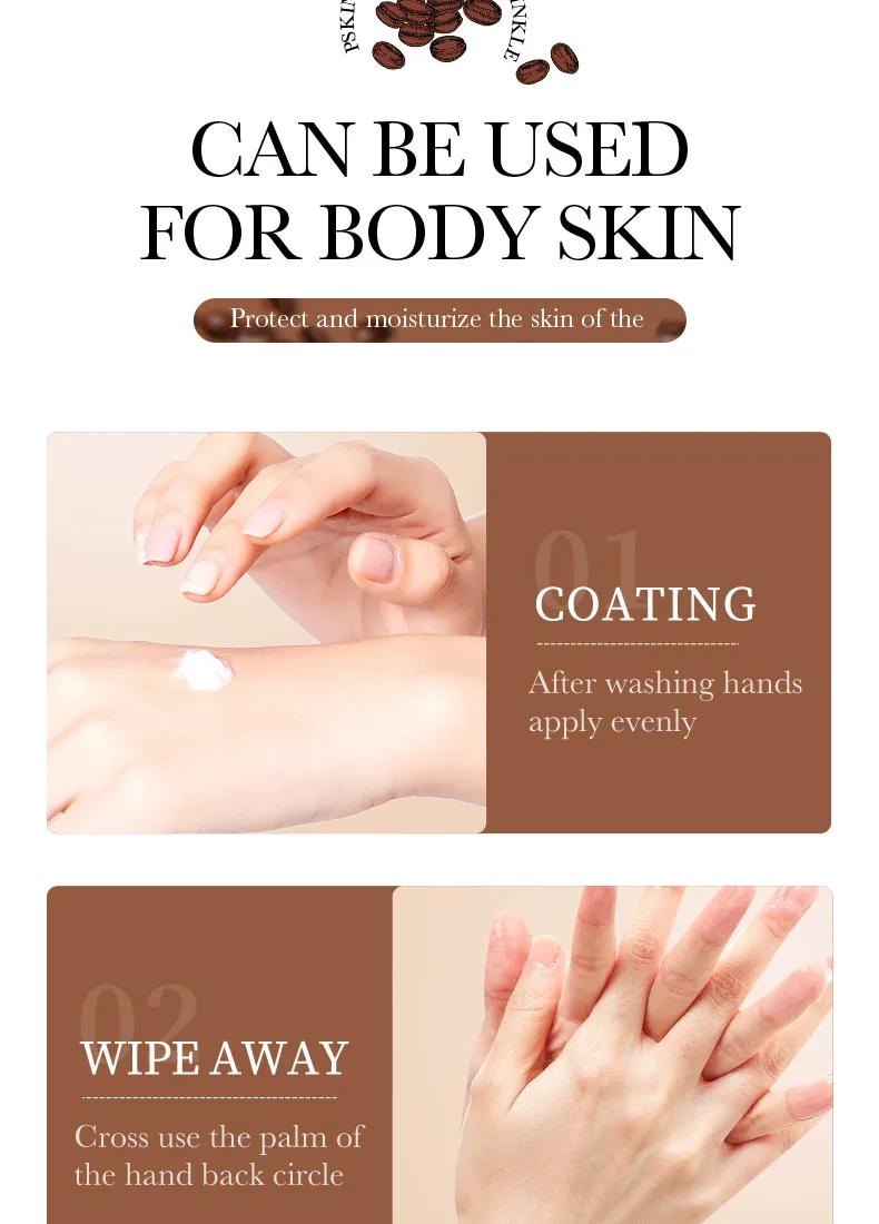 SADOER Coffee Hand Cream product information