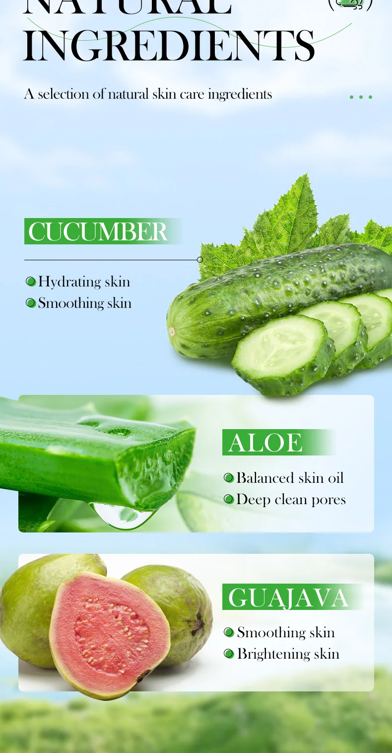 SADOER Cucumber Facial Cleanser Mousse product information
