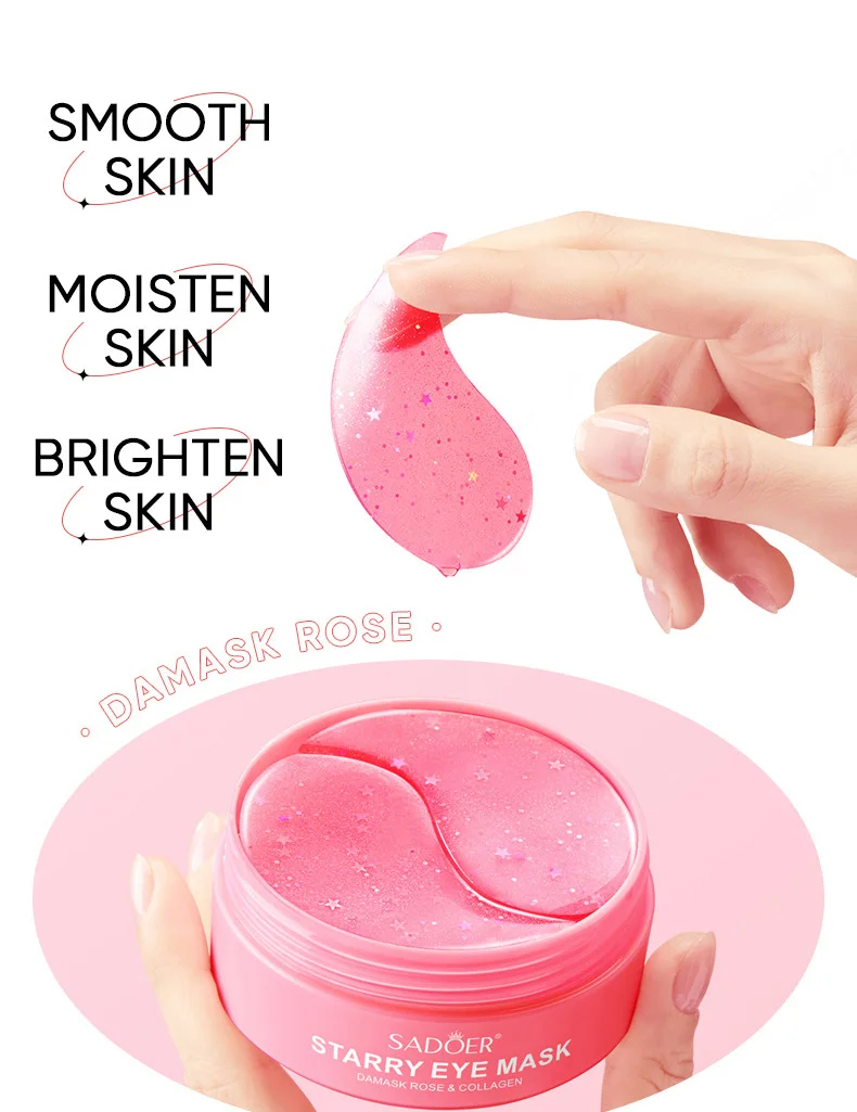 SADOER Damask Rose Starry Eye Mask Patches product information