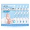SADOER Goat Milk Nicotinamide Hand Mask packets for hydrating and smoothing rough hands.