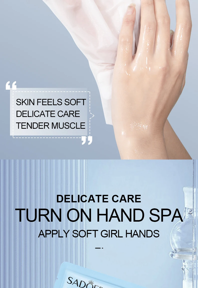 SADOER Goat Milk Nicotinamide Hand Mask product information