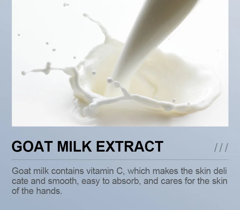 SADOER Goat Milk Nicotinamide Hand Mask product information