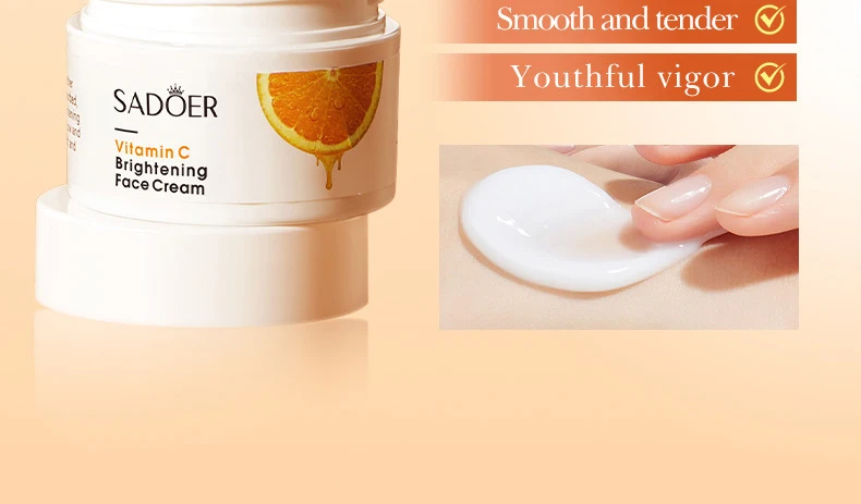SADOER Vitamin C Brightening and Whitening Skincare Set information