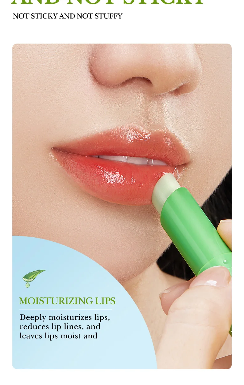 SADOER Aloe Vera Lip Balm product information