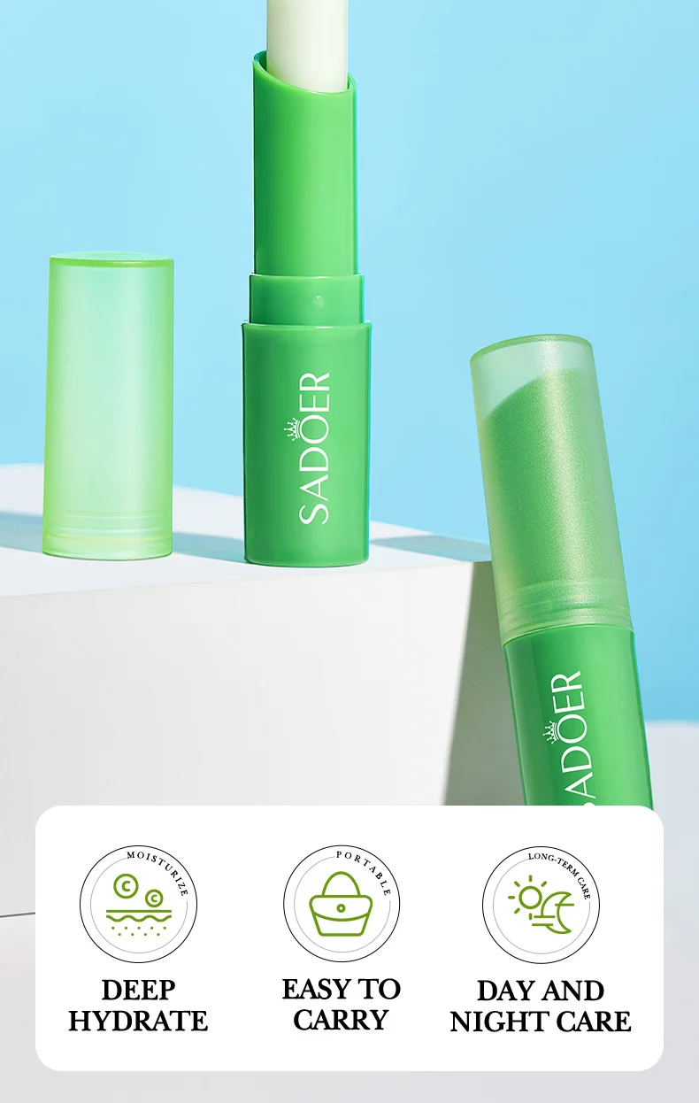 SADOER Aloe Vera Lip Balm product information