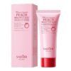 SADOER Niacinamide Peach Purifying Facial Cleanser 100g tube and pink packaging box.