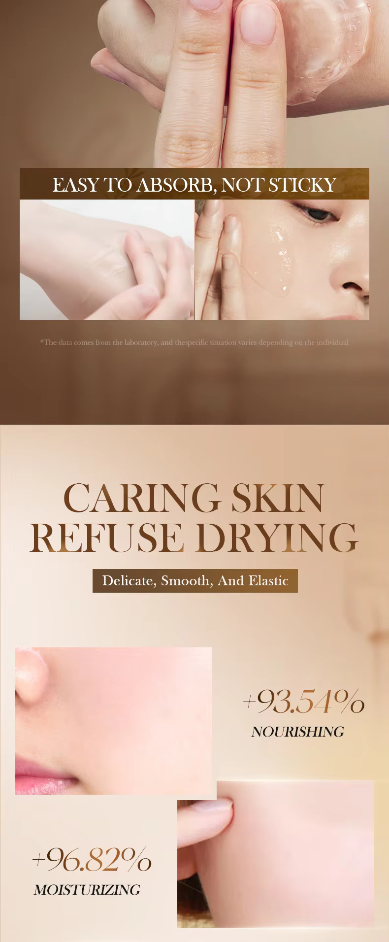 SADOER Hyaluronic Acid Hydrating Face Serum product information.