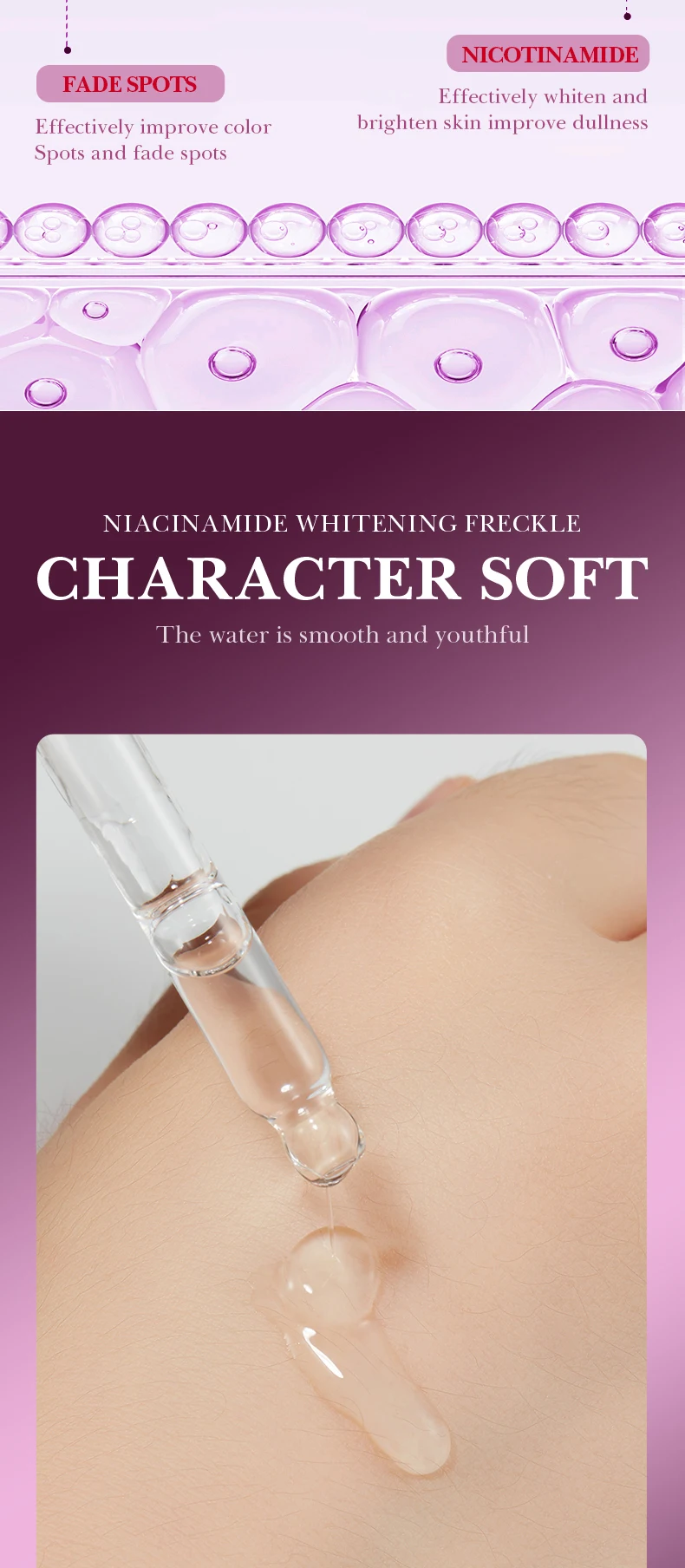 SADOER Niacinamide Brightening Essence product information.