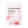 Pink sachet of SADOER Sakura Collagen Foot Mask for moisturizing dry, rough feet.