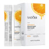 SADOER Vitamin C Sleeping Face Mask box and two individually packaged overnight gel sachets.