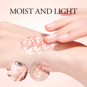 Applying the light, moist texture of SADOER Dragon Blood Anti-Ageing Face Cream to skin.
